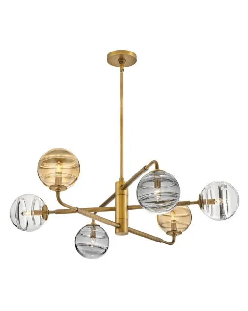 Oberon 6 Light Chandelier by Hinkley Lighting