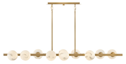 Selene 10 Light Linear Chandelier by Hinkley Lighting