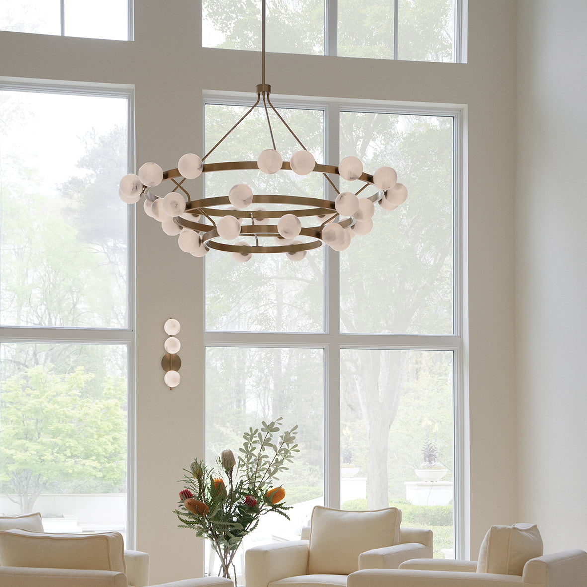 Selene 3 Light Sconce by Hinkley Lighting