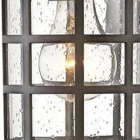 Clear seedy glass