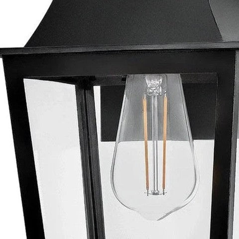 Clear glass panels