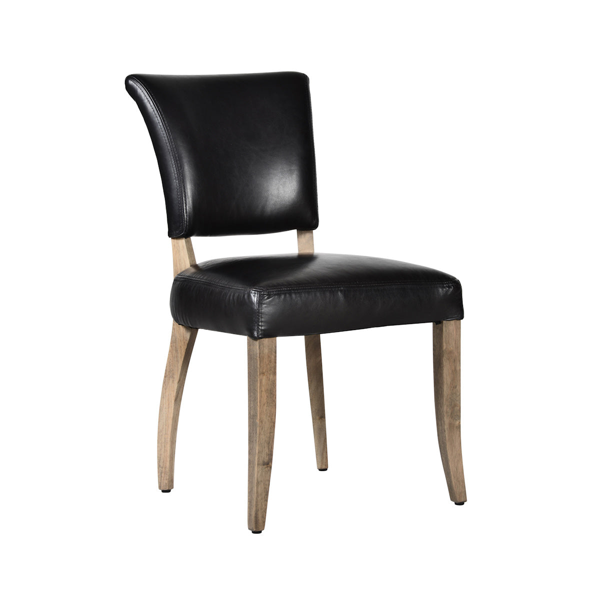 Halo Mimi Dining Chair &#8211; Riders Black + Weathered Oak