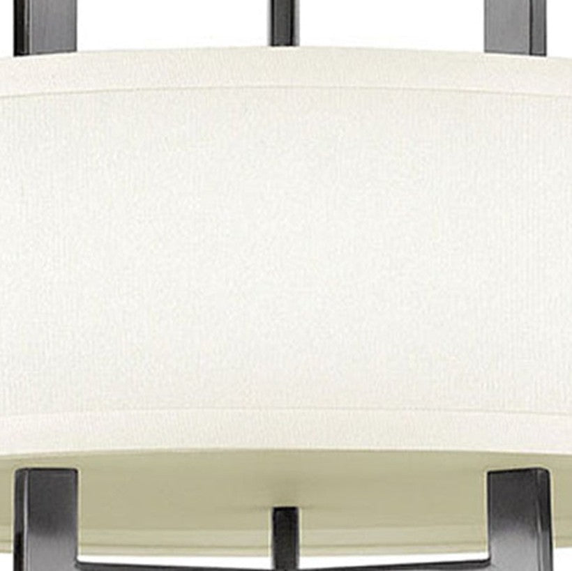 Off-white linen shade
