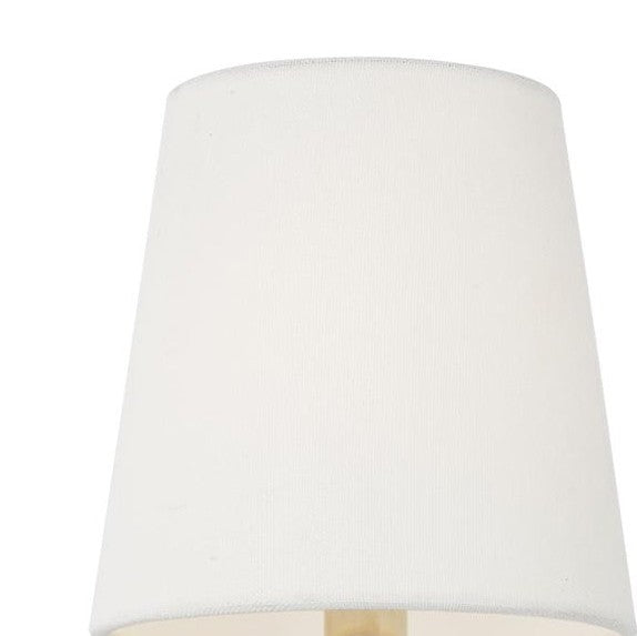 White linen shade