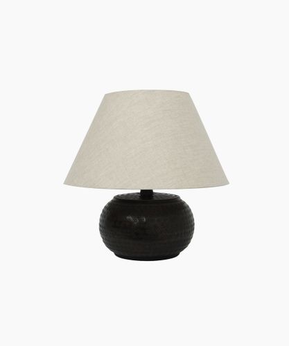 Coolie Linen Shade Natural 35cm