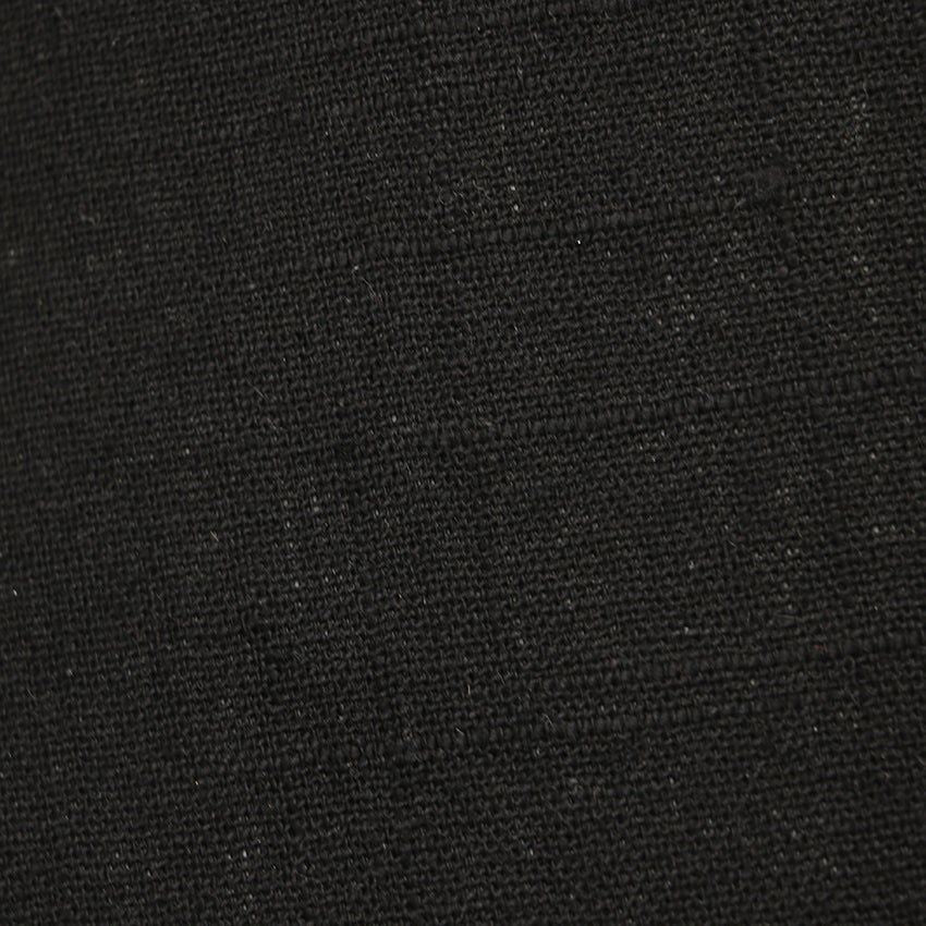 BLACK 26CM TAPERED DRUM LAMPSHADE