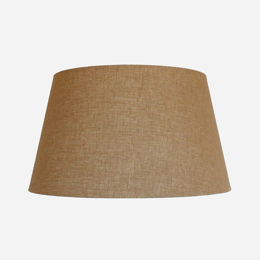 Old Gold Linen 41cm Tapered Drum Lampshade