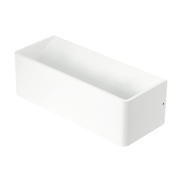 Two Way Wall Light Standard by Halcyon in White