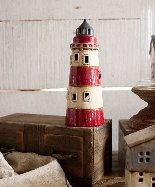 Tea Light Lighthouse Coastal Christmas – Storey Collection