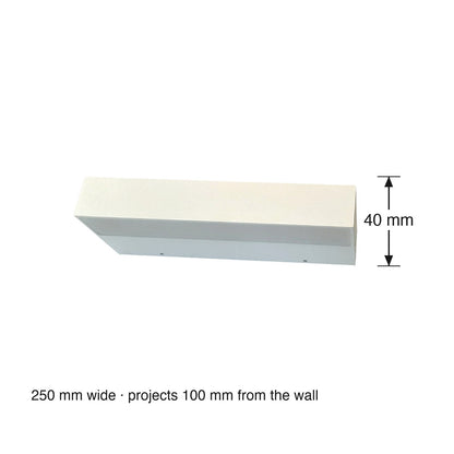 Mazzana LED Vanity Up/Down Wall Light - Small dimensions in millimetres