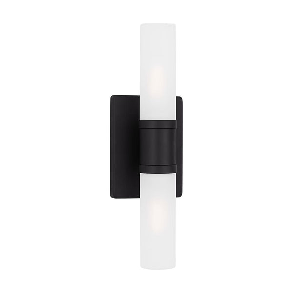 Keaton Small Wall Light by Visual Comfort in Midnight Black