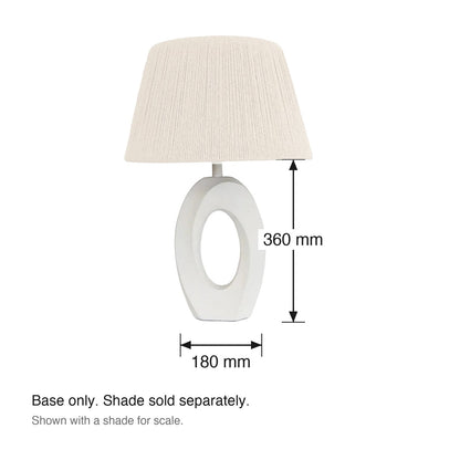 Orbital Table Lamp Base dimensions in millimetres
