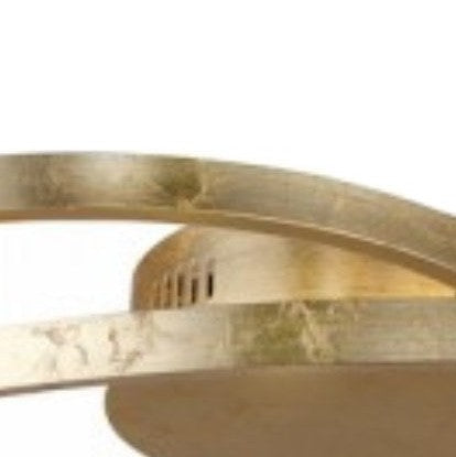 Gold leaf finish