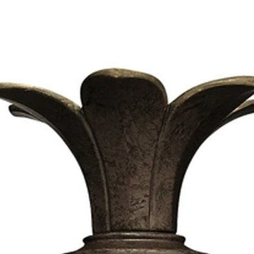 Cast leaf crown