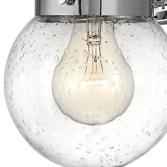Clear seeded glass