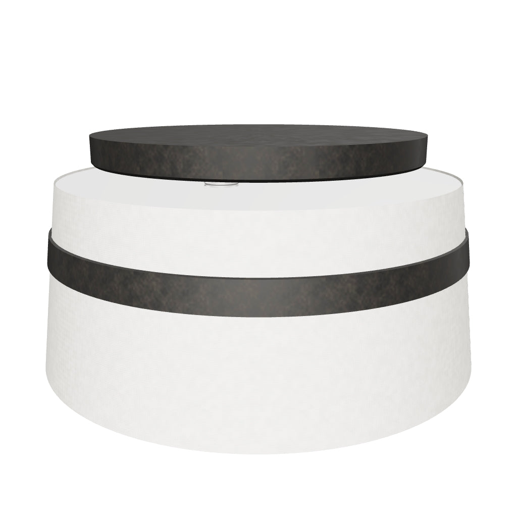 Cordtlandt Small Semi-Flush Ceiling Mount by Visual Comfort 3D model
