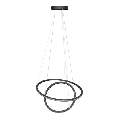 Cossata Twin Ring Pendant 3D model