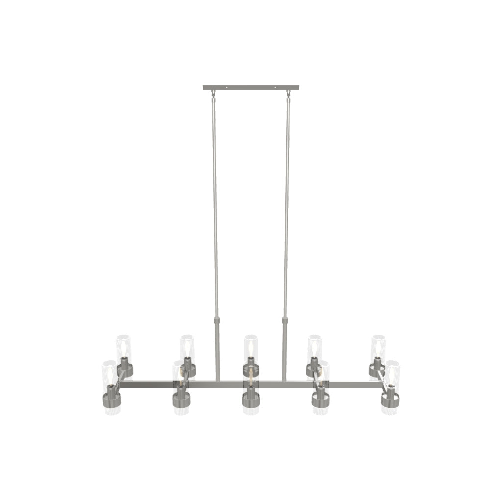 Geneva 10 Light Linear Chandelier by Visual Comfort 3D model