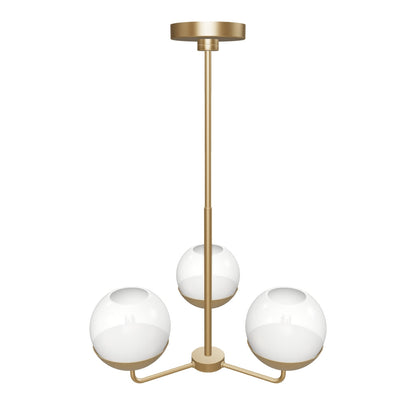 Alvin Medium 3 Light Chandelier by Visual Comfort 3D model