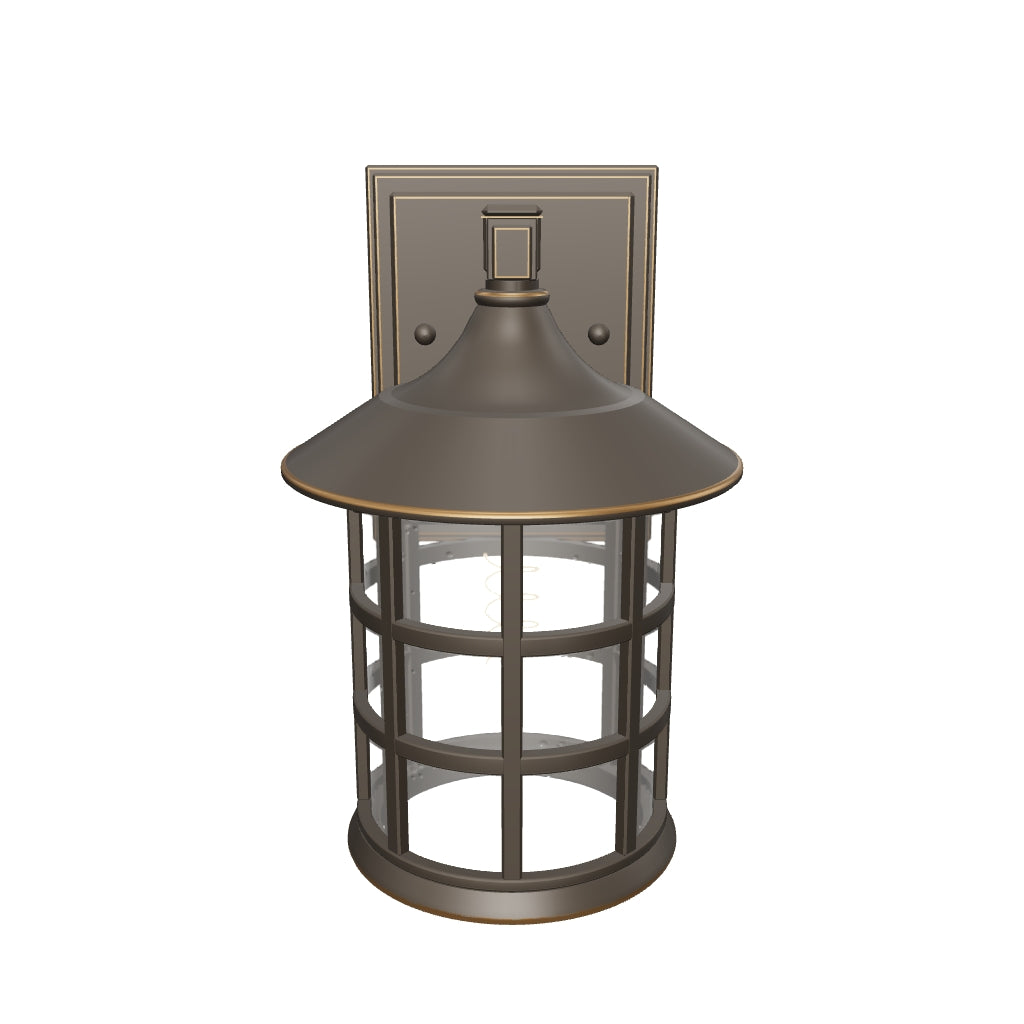 Freeport Exterior Lantern by Hinkley 3D model
