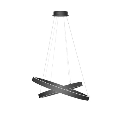 Orzano Twin Ring LED Pendant 3D model