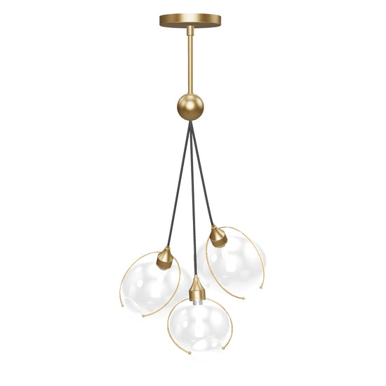 Skye 3 Light Cluster Pendant by Hinkley 3D model