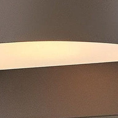 Etched glass lens