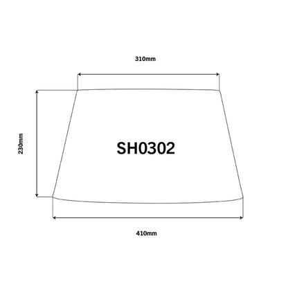 46cm Tapered Drum Lampshade