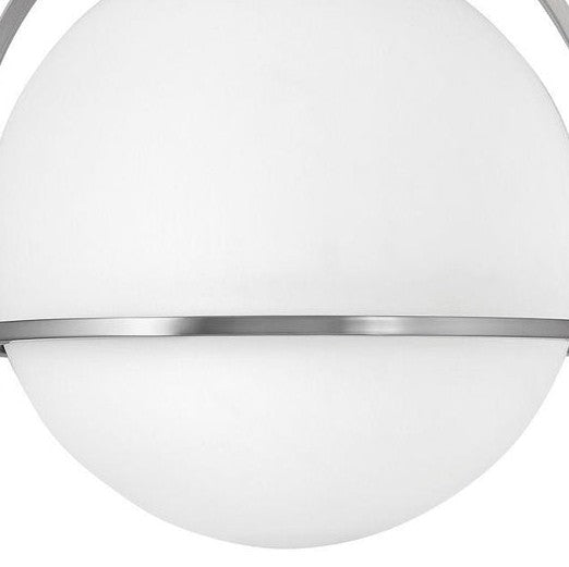 Etched opal glass
