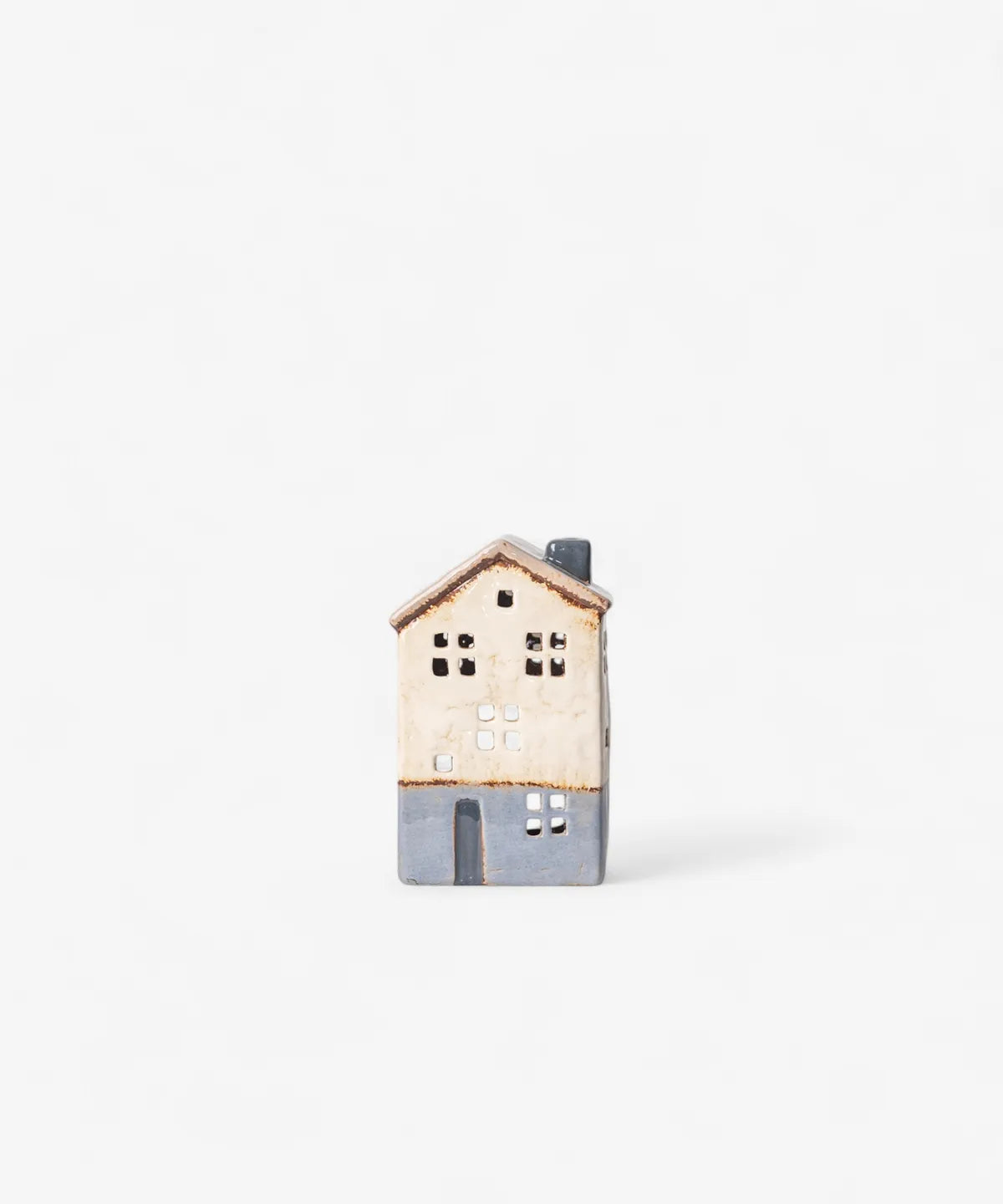 Saint Malo Tea Light House Stone Roof