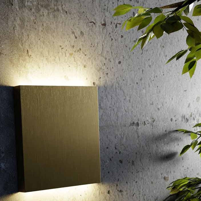 On textured walls